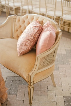 Blush couch